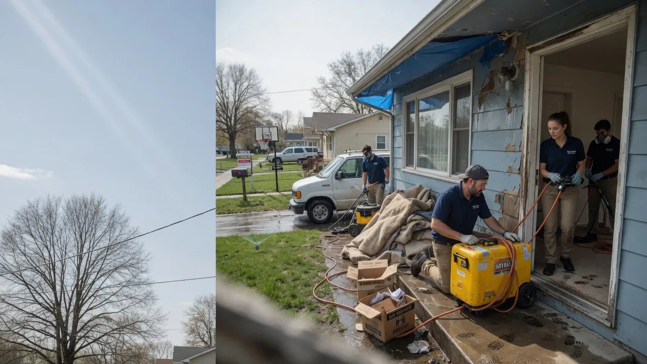 Basement Flood Cleanup in Arapaho, OK near me